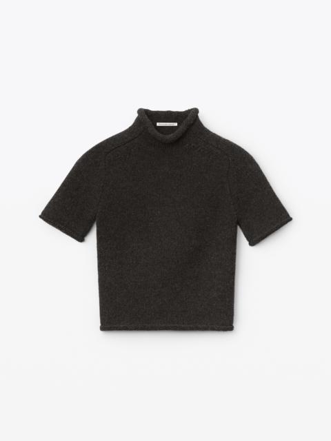 Alexander Wang knit tee in boiled wool