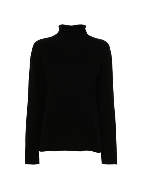 roll-neck cashmere jumper