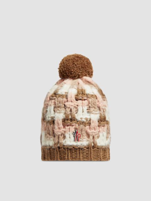 Moncler Wool & Alpaca Beanie With Pom Pom