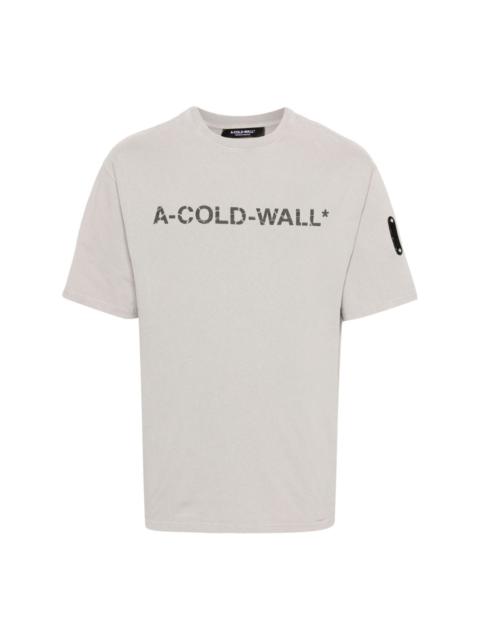 A-COLD-WALL* Overdye logo-print T-shirt