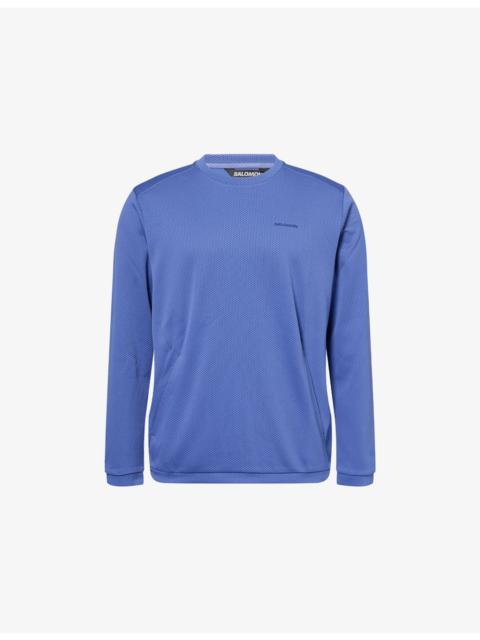 SALOMON Motomesh Crewneck Woven Top