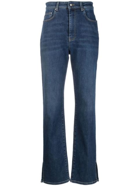 FABIANA FILIPPI side-slit bootcut jeans