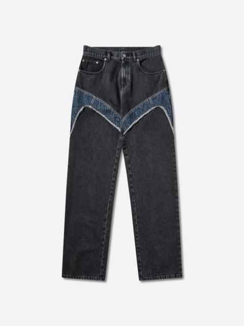 umbro Mended Denim Pants Black