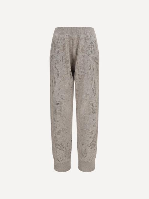 Brunello Cucinelli Track Dazzling Water Lillies Pants