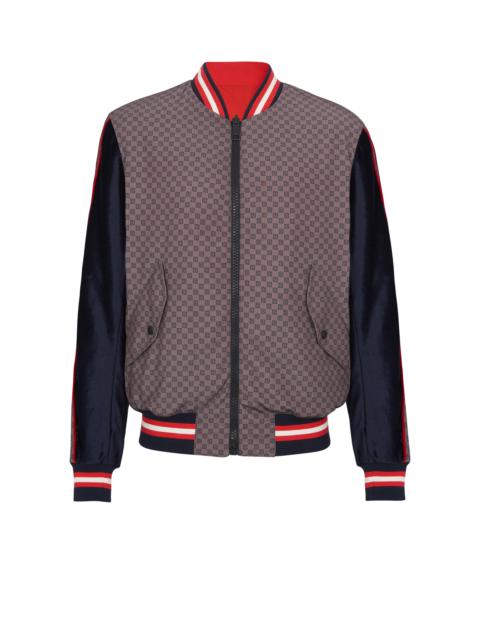 Balmain - Reversible Mini Monogram Bomber Jacket