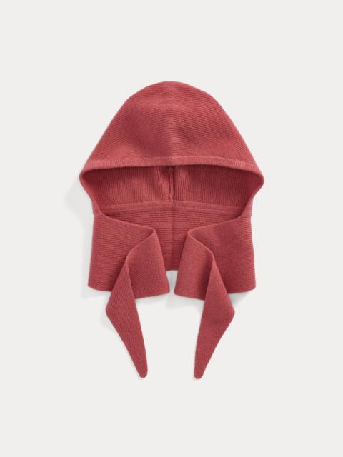 EVERLANE WOOL CASHMERE TIE-FRONT SCARF