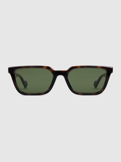 GUCCI Cat-eye shaped frame sunglasses