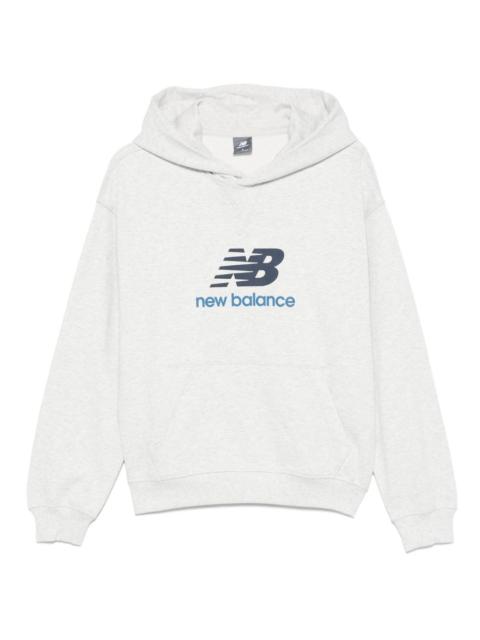 New Balance logo-printed hoodie