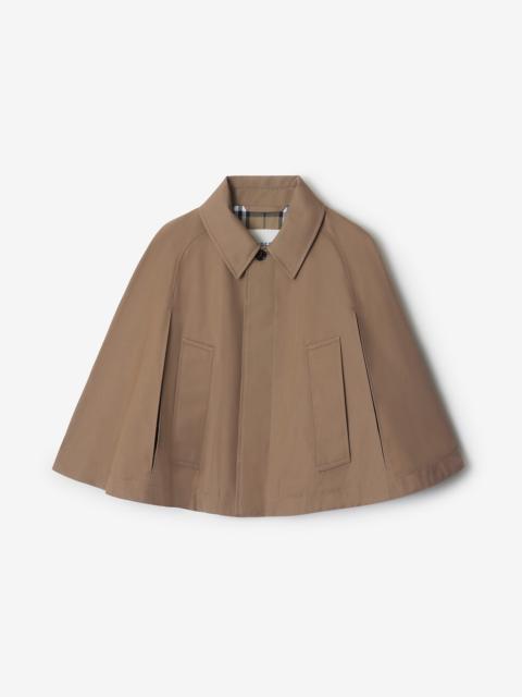 Burberry Cotton Blend Cape