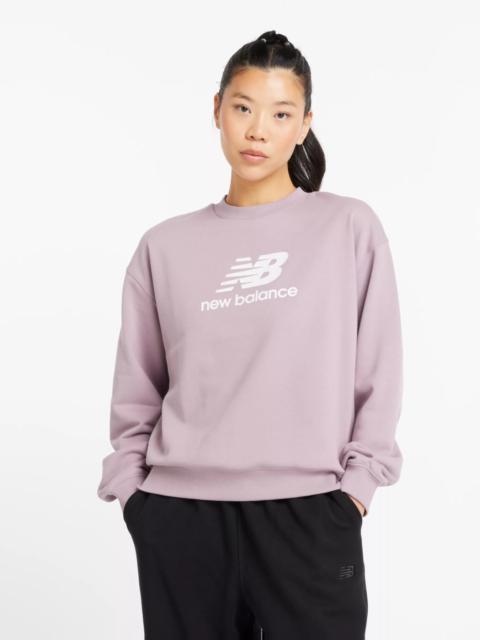 New Balance Sport Essentials French Terry Logo Crew
