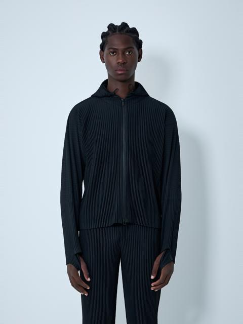 ISSEY MIYAKE Hooded Pleated Jacket