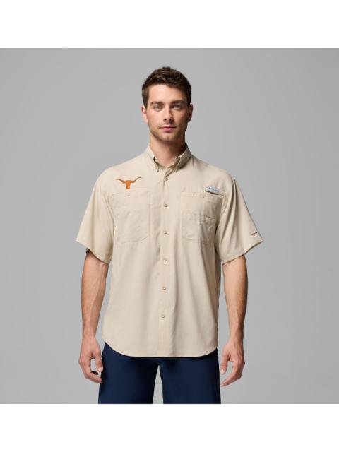 Columbia Men's Collegiate PFG Tamiami Short Sleeve Shirt - Texas