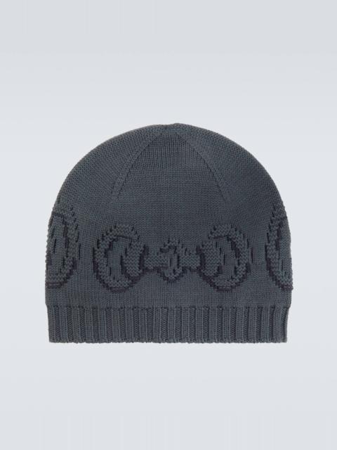 GUCCI Horsebit wool beanie