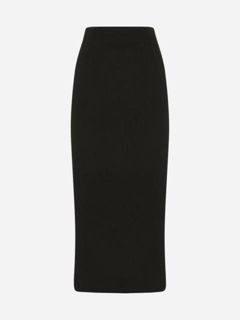 Dolce & Gabbana Virgin wool pencil skirt