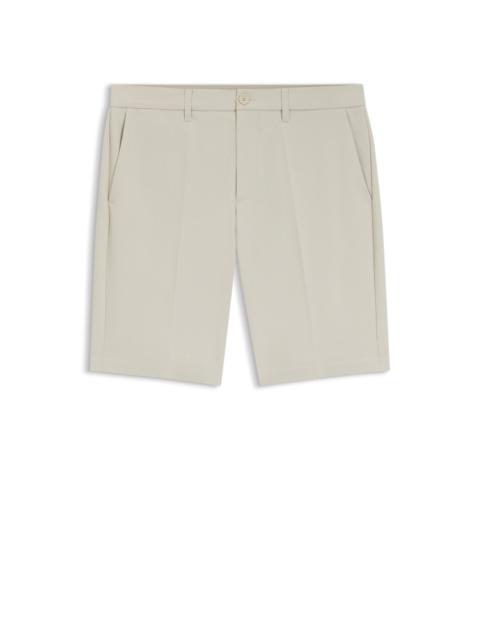 BOSS SLIM-FIT SHORTS IN WATER-REPELLENT STRETCH FABRIC
