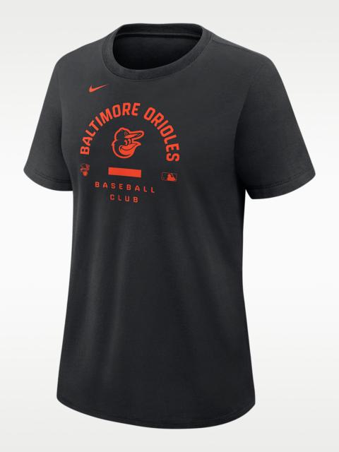 Nike Baltimore Orioles Authentic Collection Early Work Women's Nike Dri-FIT MLB T-Shirt