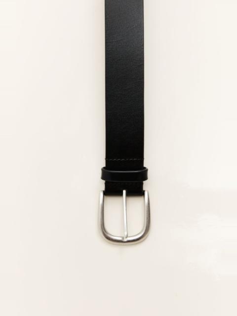 ST. AGNI Classic Buckle Belt - Black