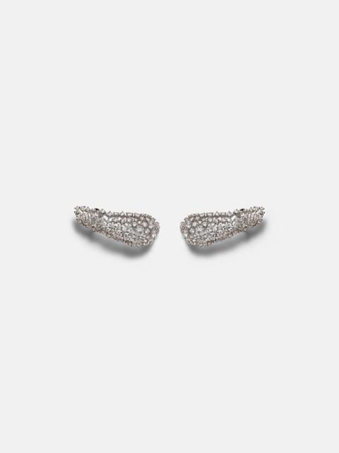 ANANYA Scatter 18kt white gold earrings with diamonds