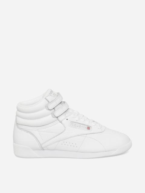 Reebok Women's Freestyle Hi Sneakers Intense White / Silver