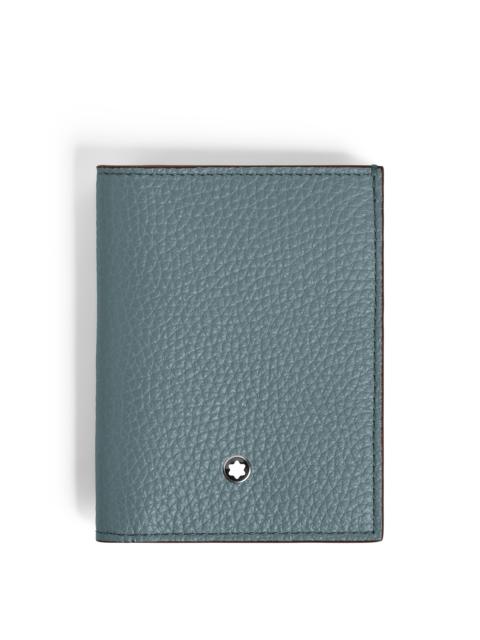 Montblanc MINI WALLET 4CC IN GRAIN LEATHER