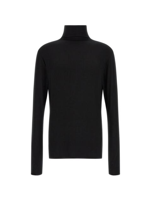 thom/krom thumb-slot roll-neck sweater