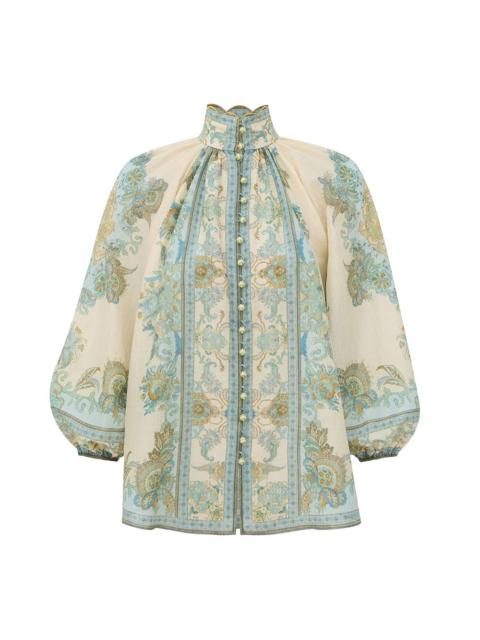 Zimmermann ECHO BILLOW BLOUSE
