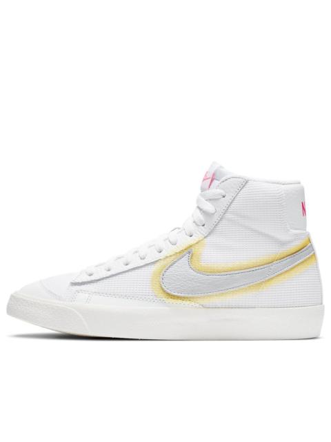 (WMNS) Nike Blazer Mid Vintage '77 'Cotton Waffle - White University Gold' CZ8105-100