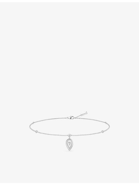 MESSIKA Fiery Gold and 0.26ct Diamond Anklet