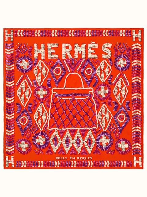 Hermès Kelly en Perles scarf 45