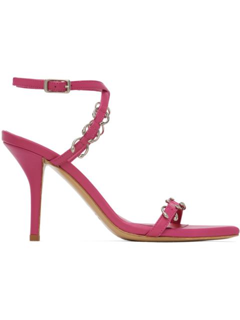 miaou Pink GIABORGHINI Edition Reno Heeled Sandals
