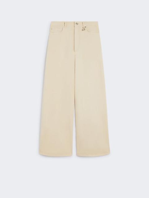 Oversize low-rise trousers
