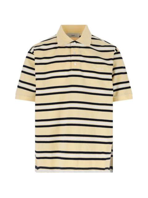 Dunst striped polo shirt