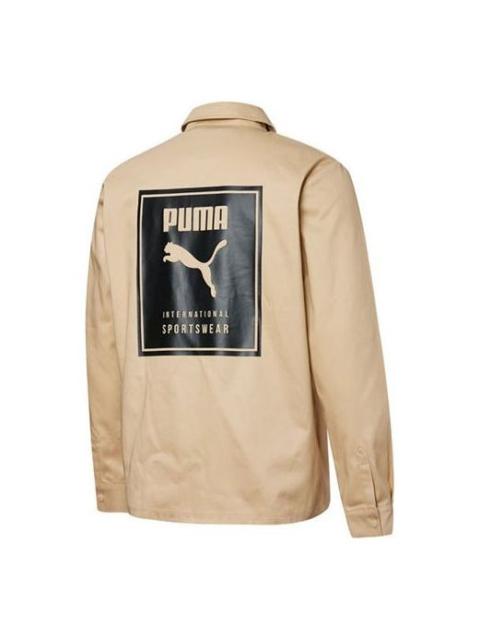 PUMA 사이트맵 로고 인쇄 Retro 화물 재킷 534478-20