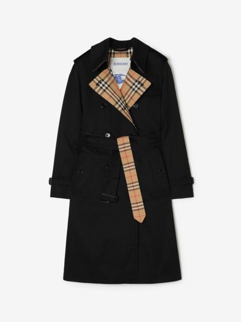 Burberry Long Gabardine Lakefield Trench Coat