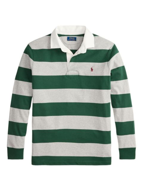 Polo Ralph Lauren striped-pattern long-sleeve polo shirt