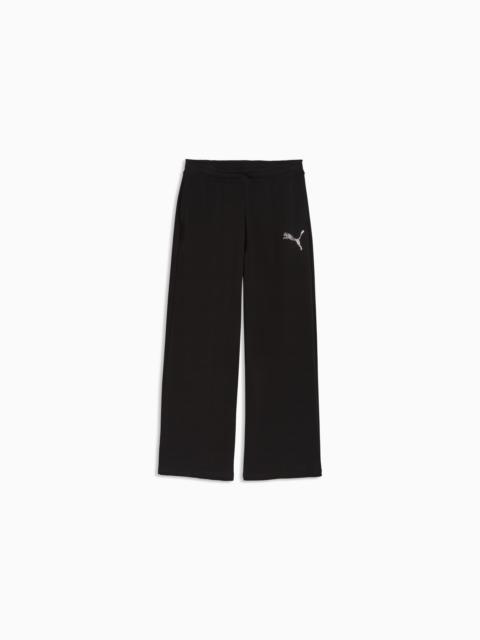 PUMA Essentials Graphics Bedazzled Women's Slouchy Pants