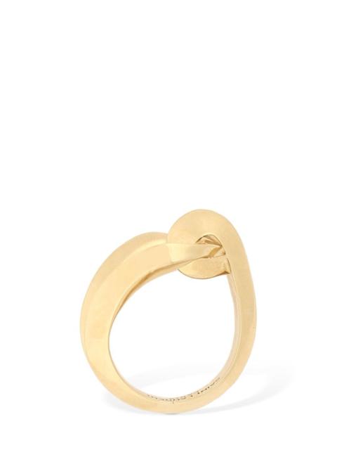 Brass loop ring