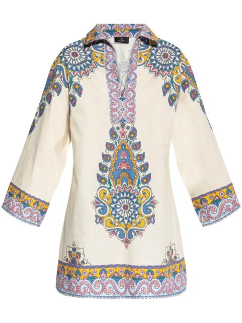 Etro printed tunic