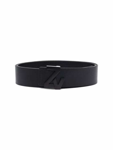 Zadig & Voltaire logo-buckle belt