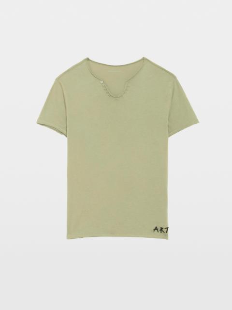 Zadig & Voltaire Monastir Henley T-shirt