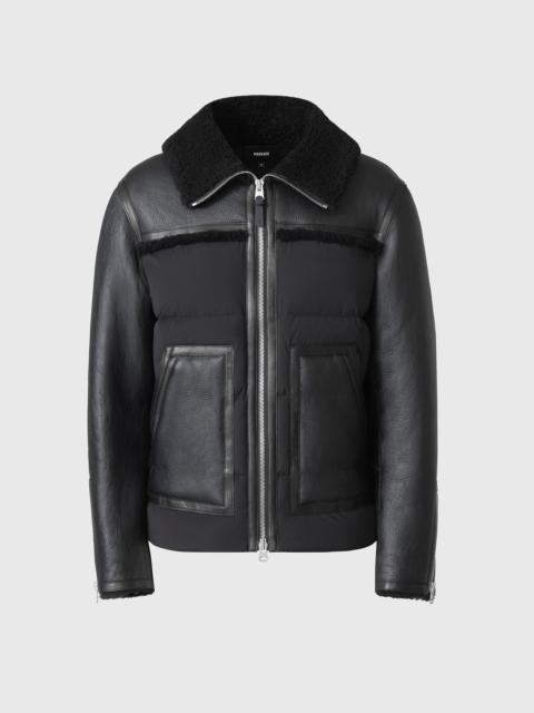 MACKAGE OVI mixed media jacket