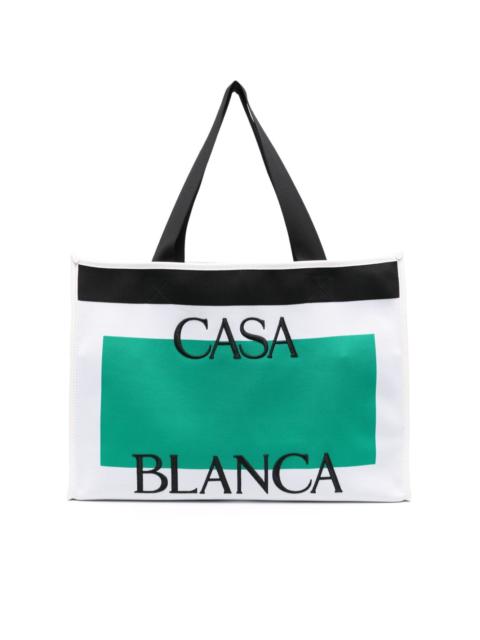 CASABLANCA large Casa tote bag