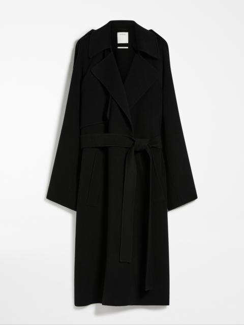 FIORE Double-faced wool trench coat