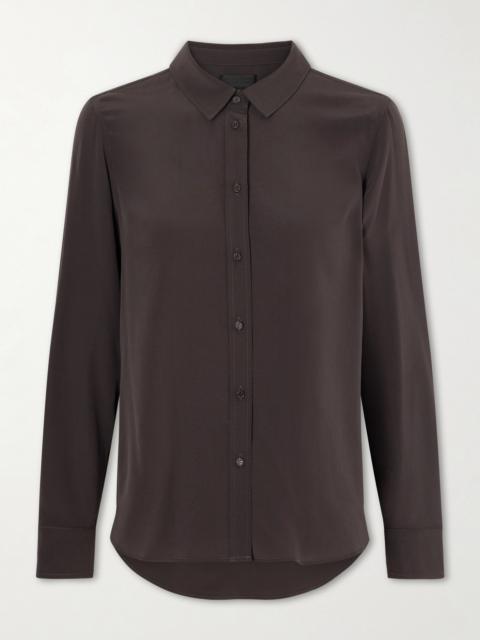 NILI LOTAN Gaia Silk Crepe De Chine Shirt