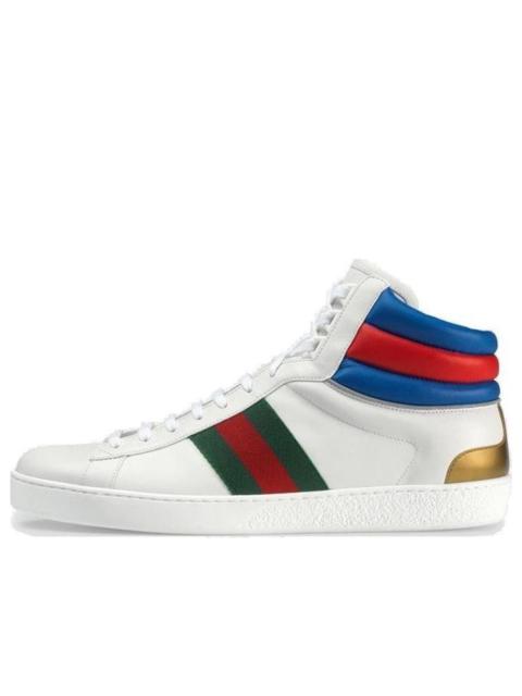 GUCCI Gucci Ace High Top 'White' 548689-0RDQ0-9060