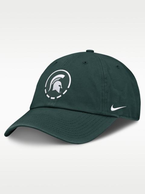 Nike Michigan State Natural Club Men's Nike College Adjustable Hat