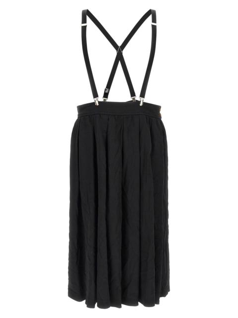 BLACK COMME des GARÇONS Suspender Skirt