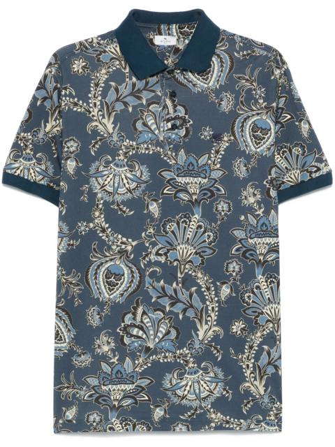 Etro Paisley Polo Shirt