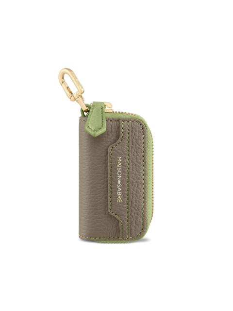 MAISON de SABRÉ zipped charm key case