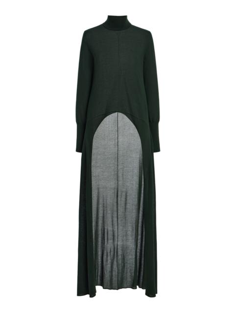 Altuzarra Byrd High-Low Sweater dark grey